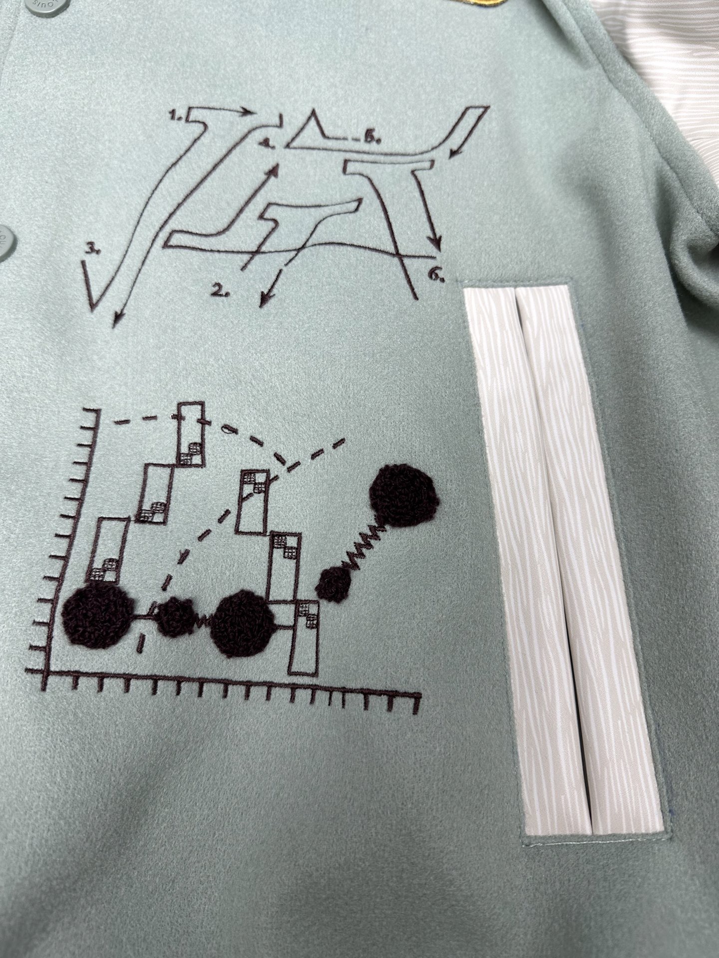 L*V Louis Vuitt*on Top Quality 1:1 Jacket