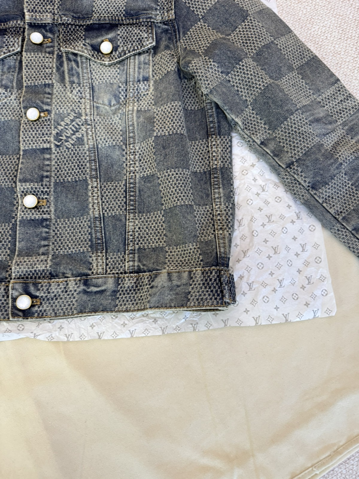 L*V Louis Vuitt*on Top Quality 1:1 Jacket