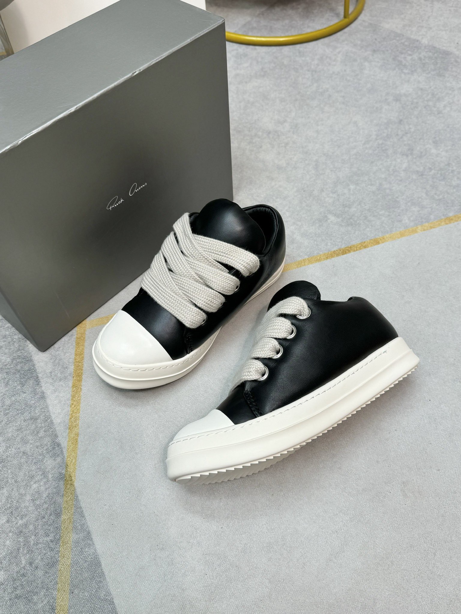 Men Women R*ICK OWENS Top SNEAKERS