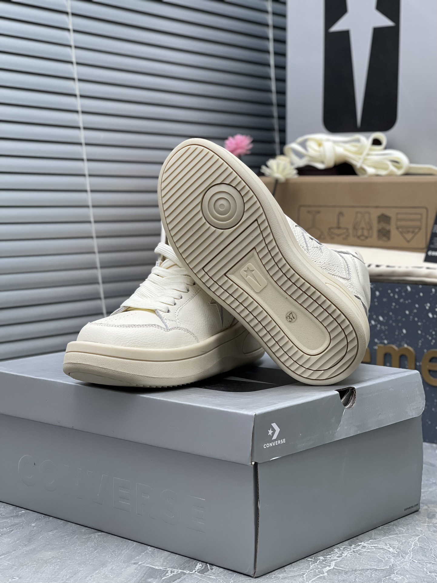 Men Women R*ICK OWENS Top SNEAKERS