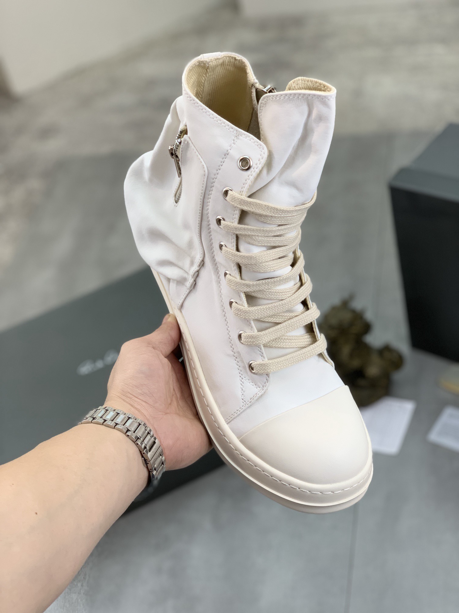 Men Women R*ICK OWENS Top SNEAKERS