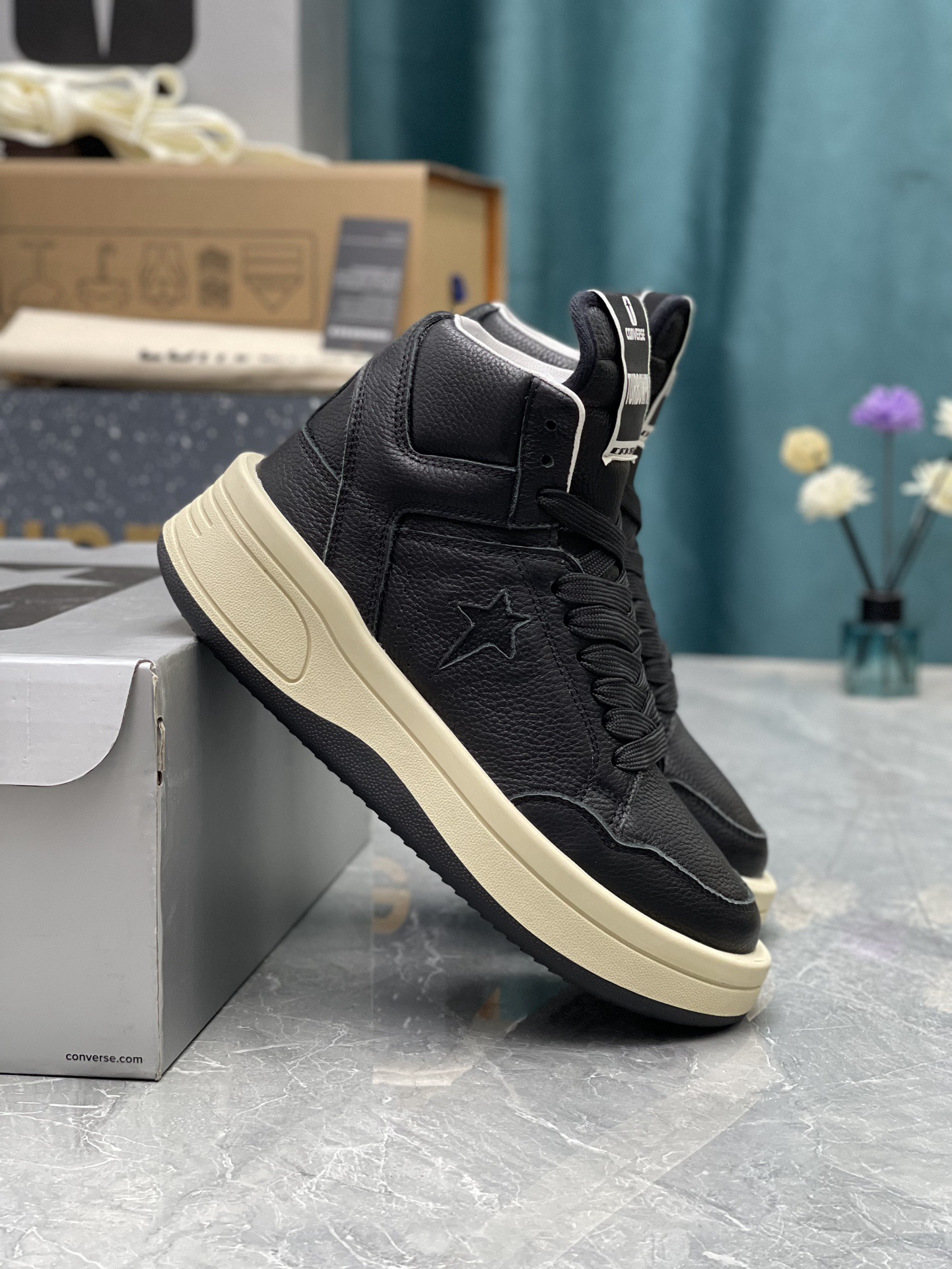 Men Women R*ICK OWENS Top SNEAKERS