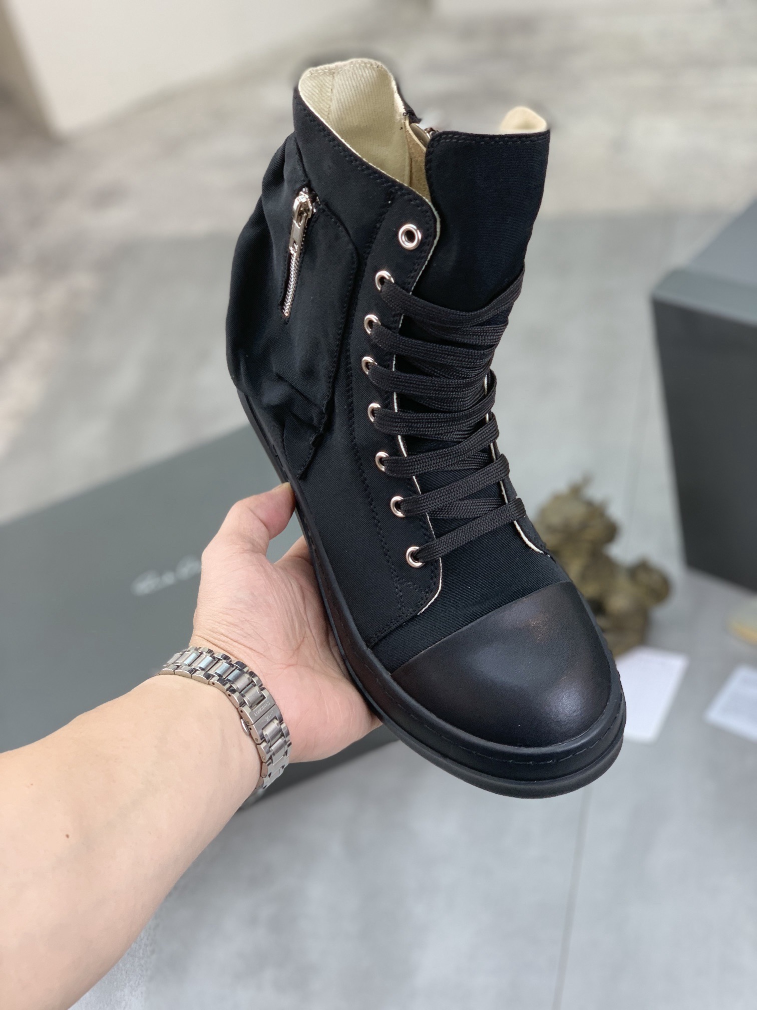 Men Women R*ICK OWENS Top SNEAKERS