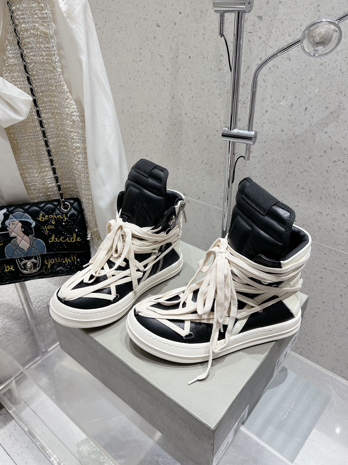 Men Women R*ICK OWENS Top SNEAKERS