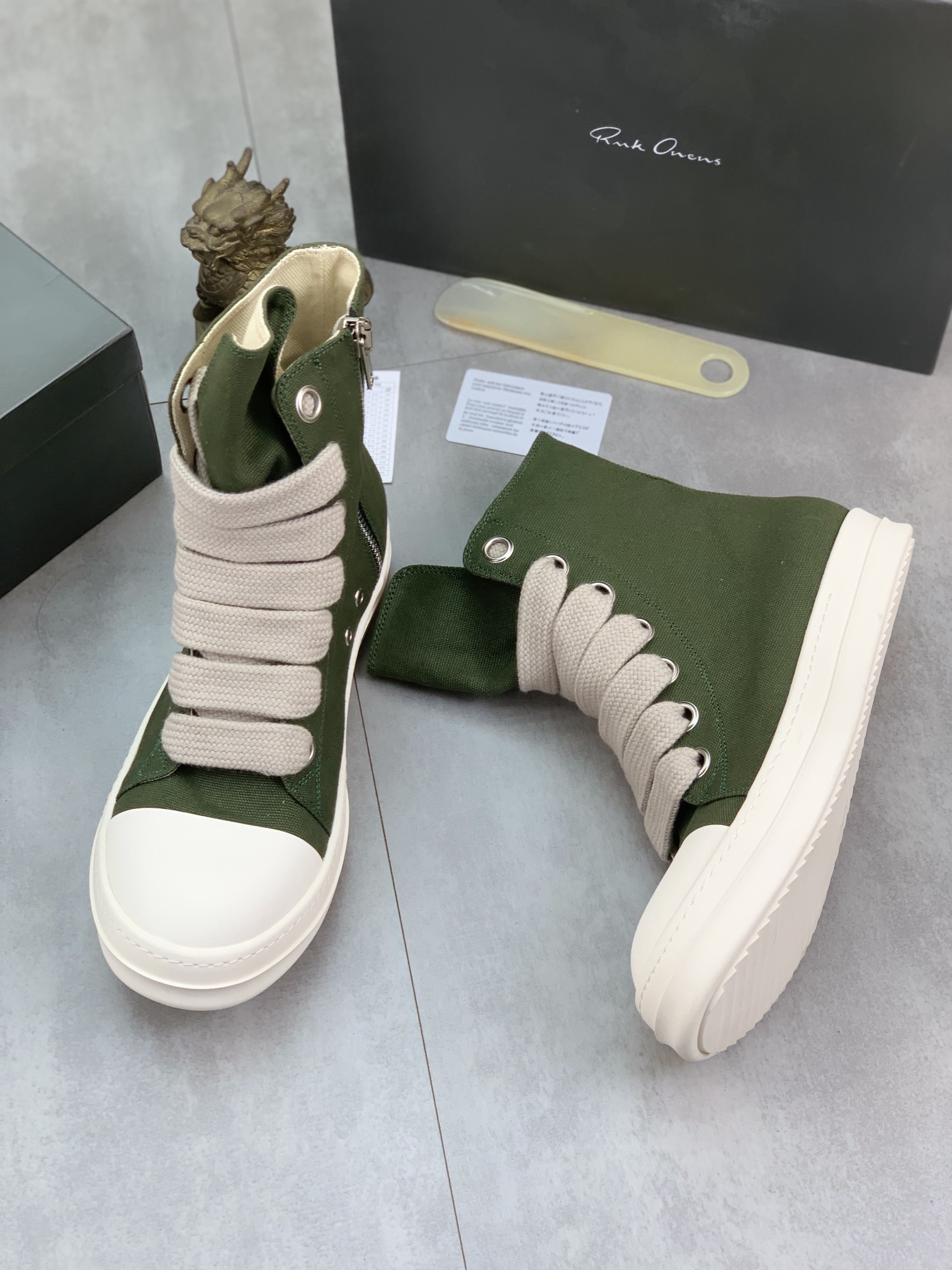 Men Women R*ICK OWENS Top SNEAKERS