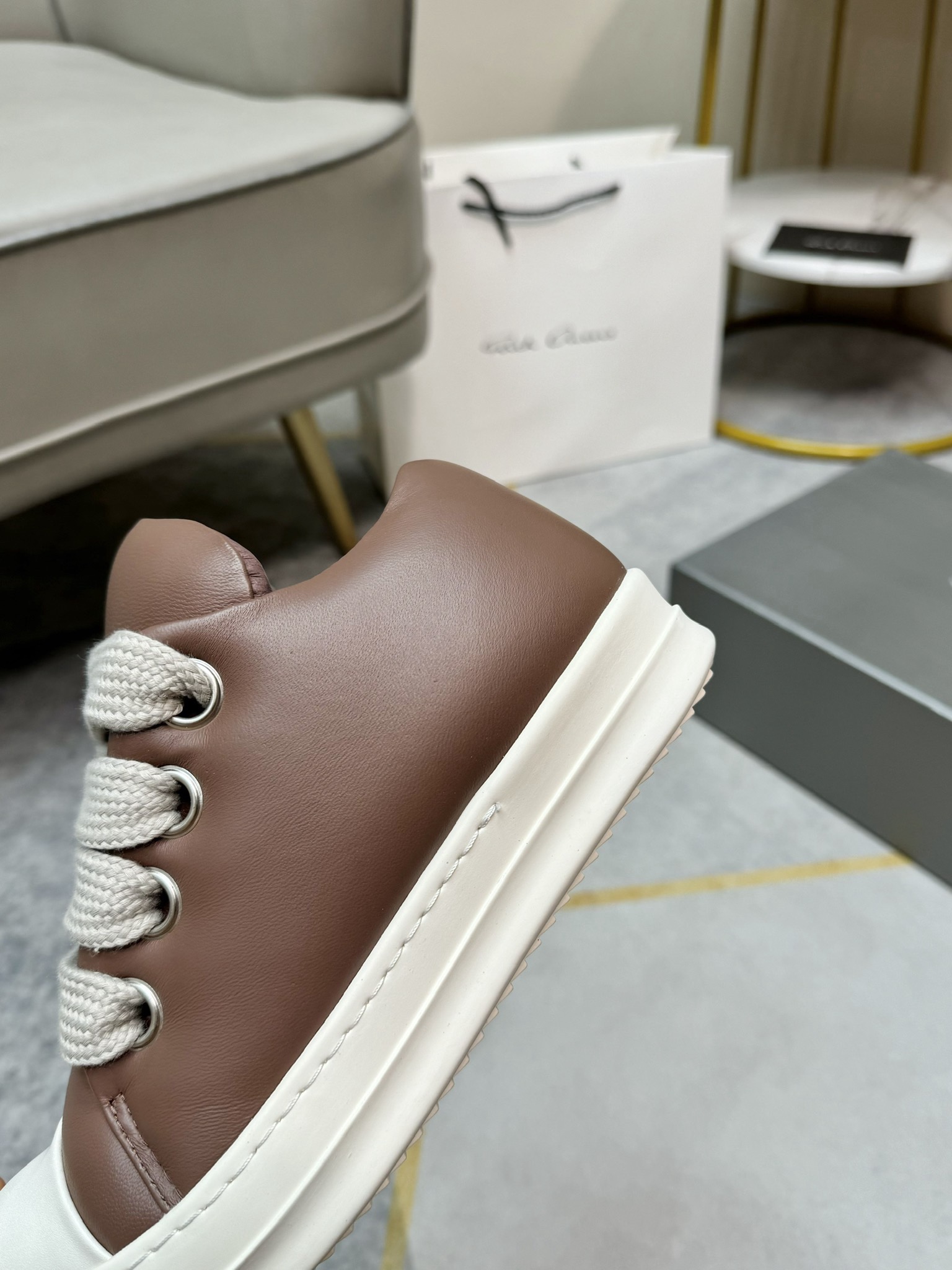 Men Women R*ICK OWENS Top SNEAKERS