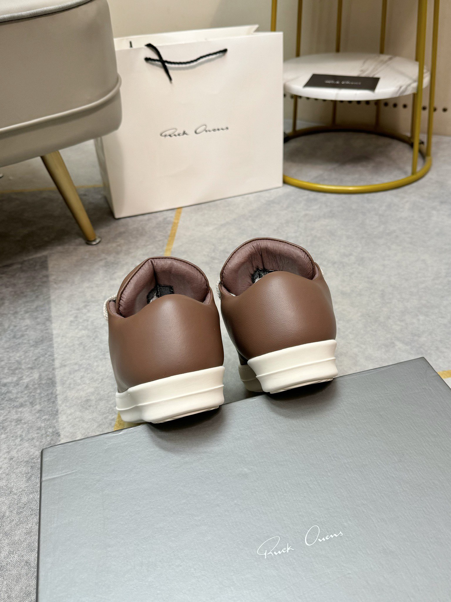 Men Women R*ICK OWENS Top SNEAKERS