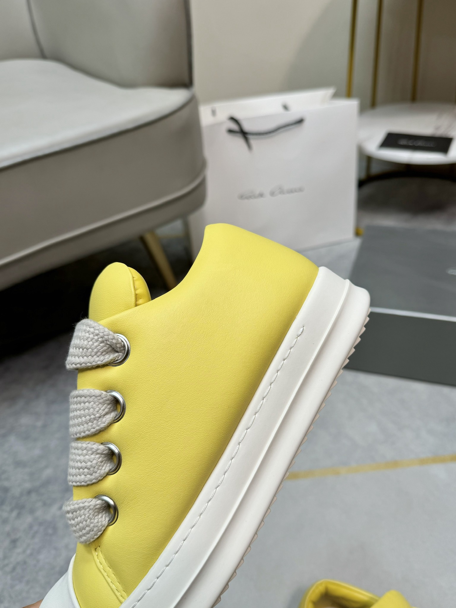 Men Women R*ICK OWENS Top SNEAKERS