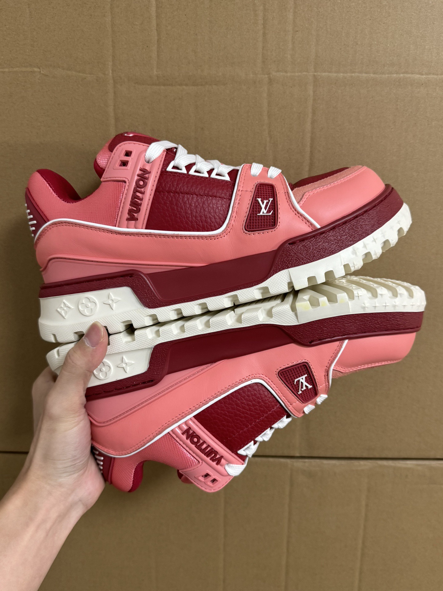 Men Women L*ouis V*uitton Top Sneaker L*V Trainer