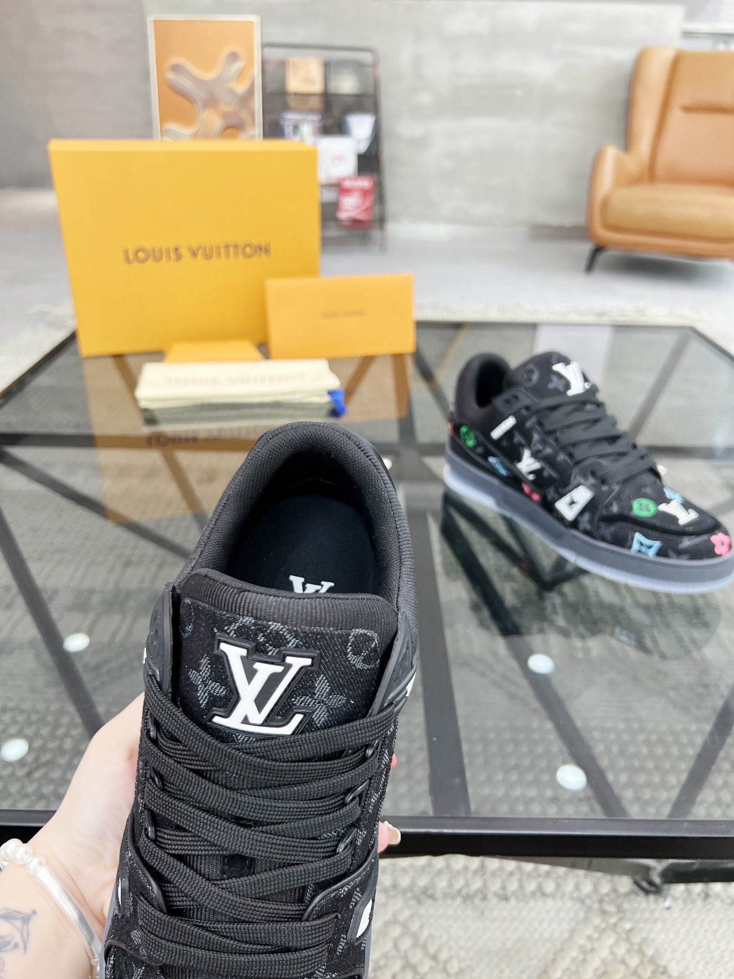 Men L*ouis V*uitton Top Sneaker L*V Shoes