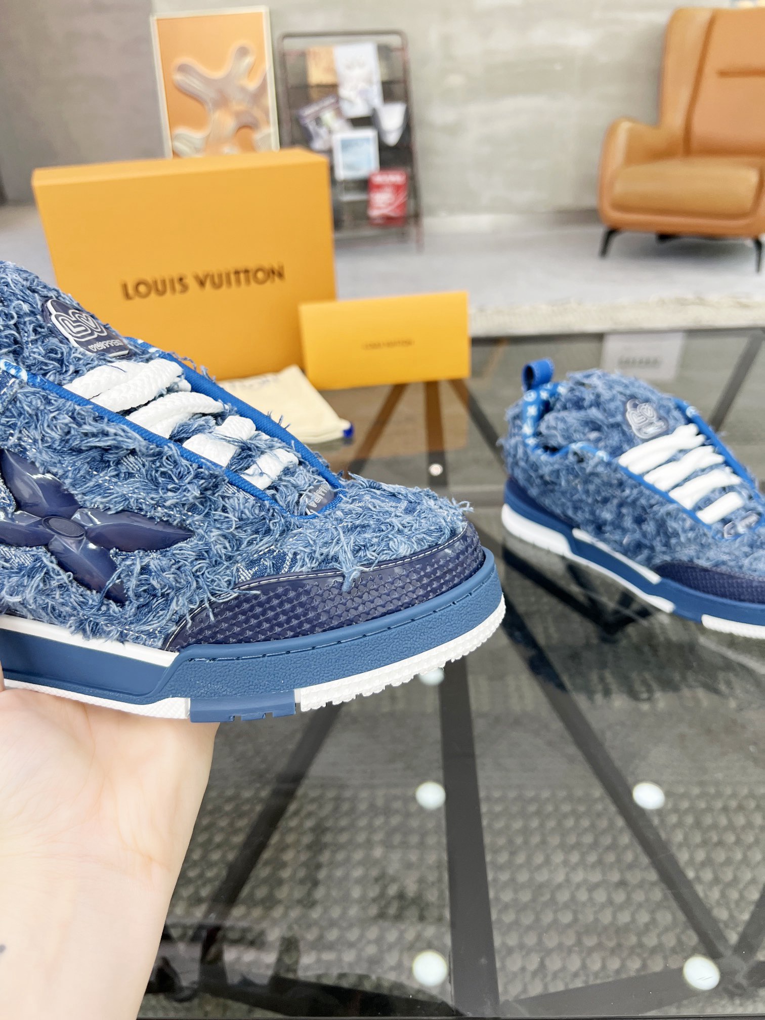 Men L*ouis V*uitton Top Sneaker L*V Shoes