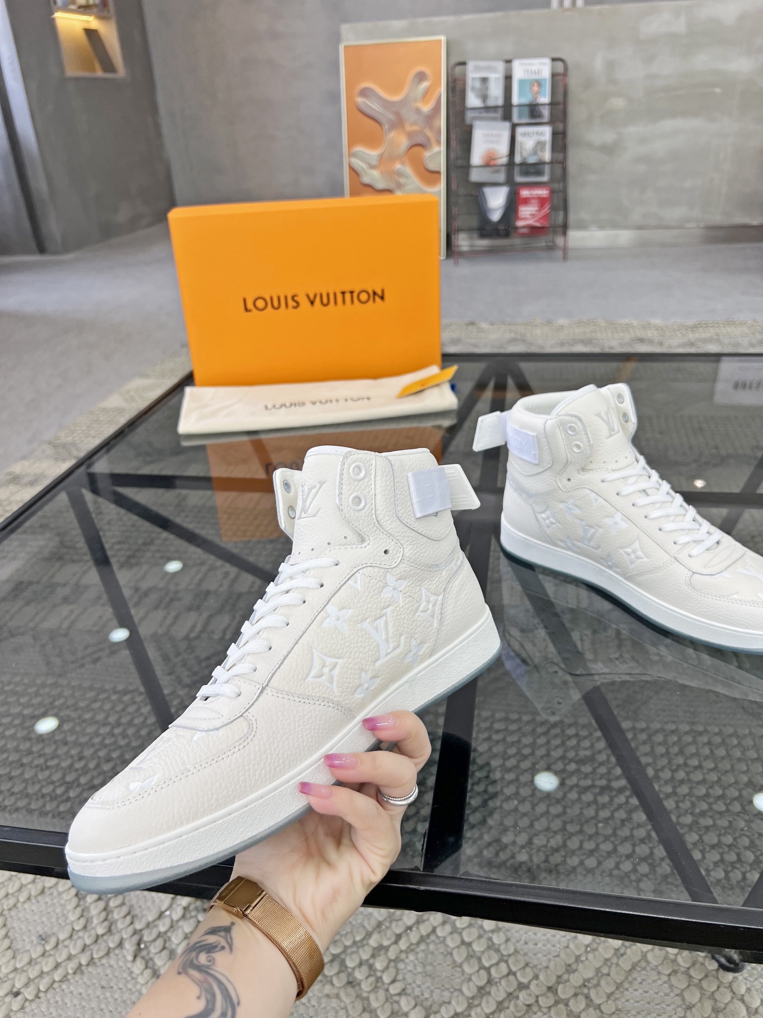 Men L*ouis V*uitton Top Sneaker L*V Shoes
