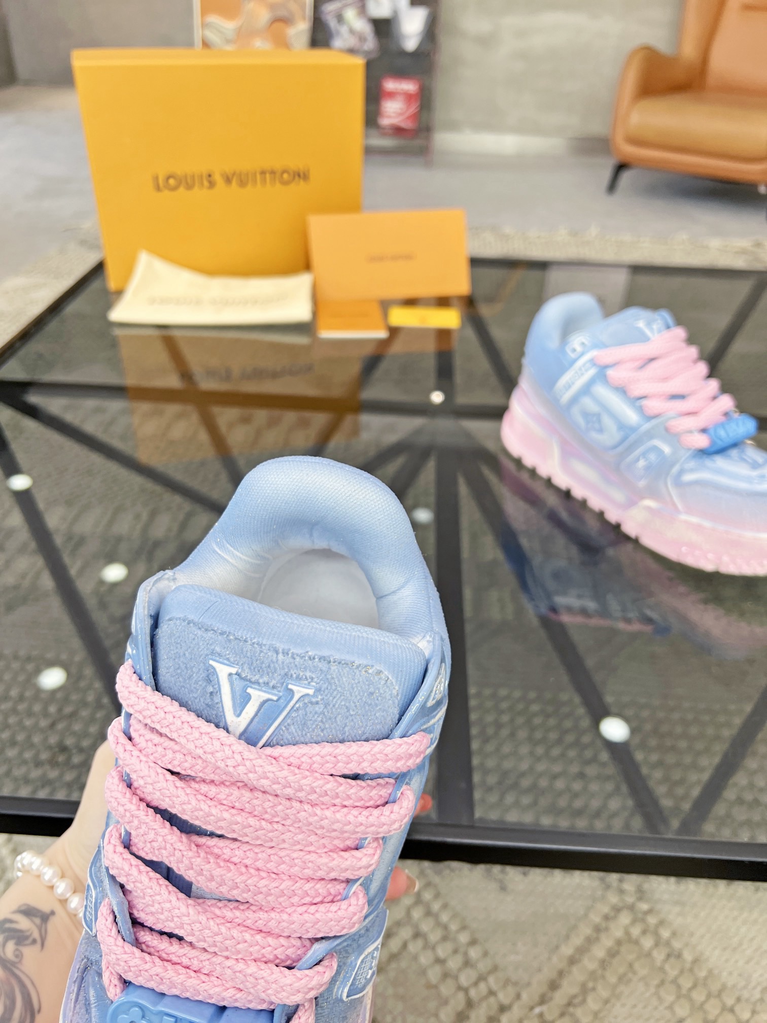 Men L*ouis V*uitton Top Sneaker L*V Shoes