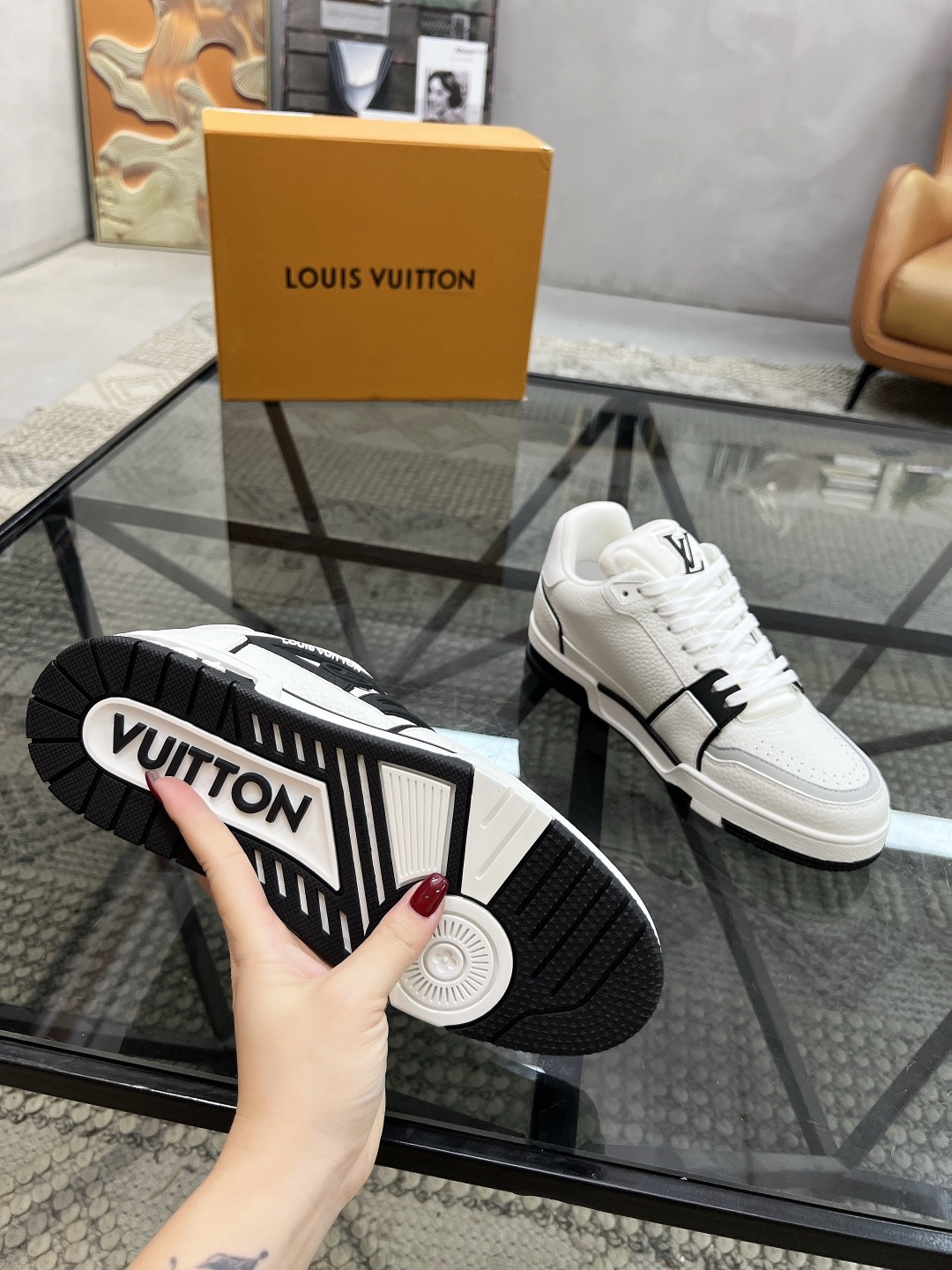 Men L*ouis V*uitton Top Sneaker L*V Shoes