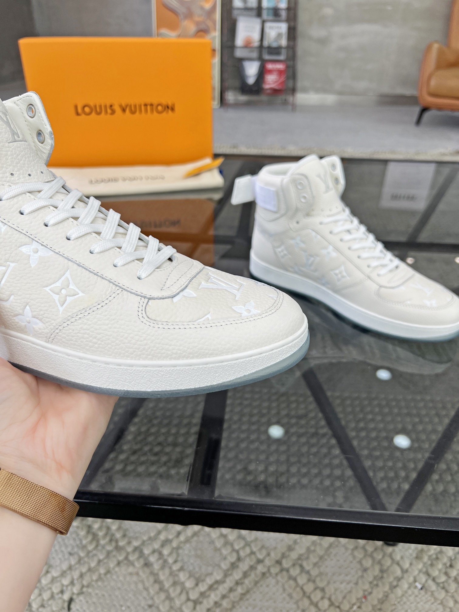 Men L*ouis V*uitton Top Sneaker L*V Shoes