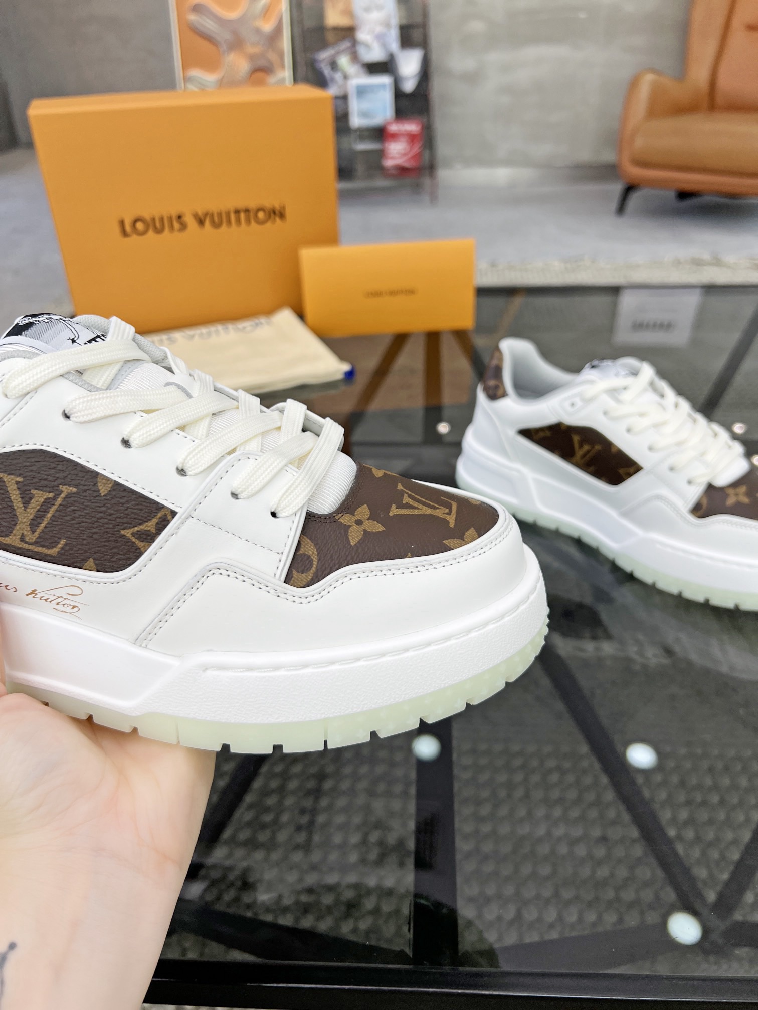 Men L*ouis V*uitton Top Sneaker L*V Shoes