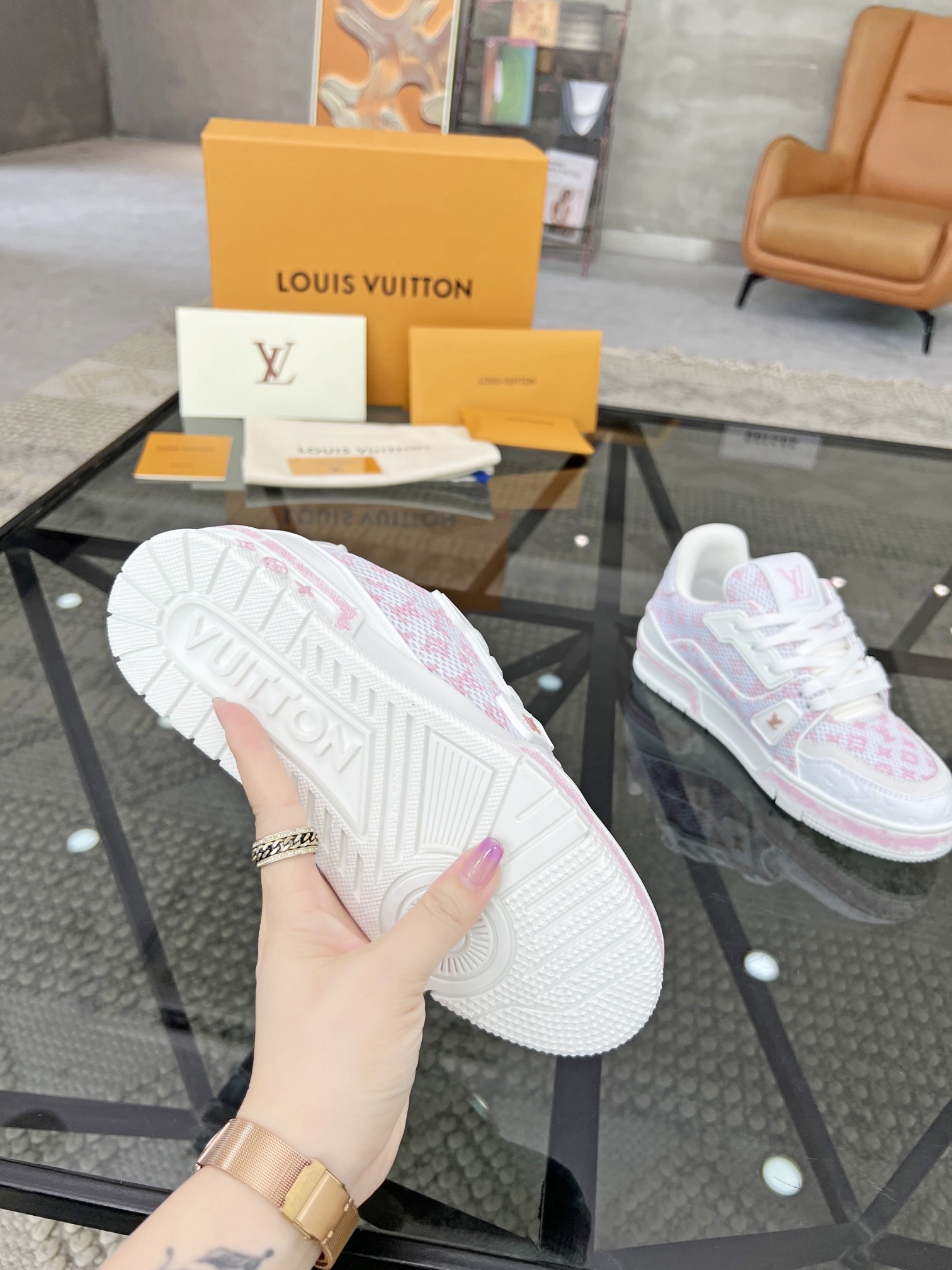 Men L*ouis V*uitton Top Sneaker L*V Shoes