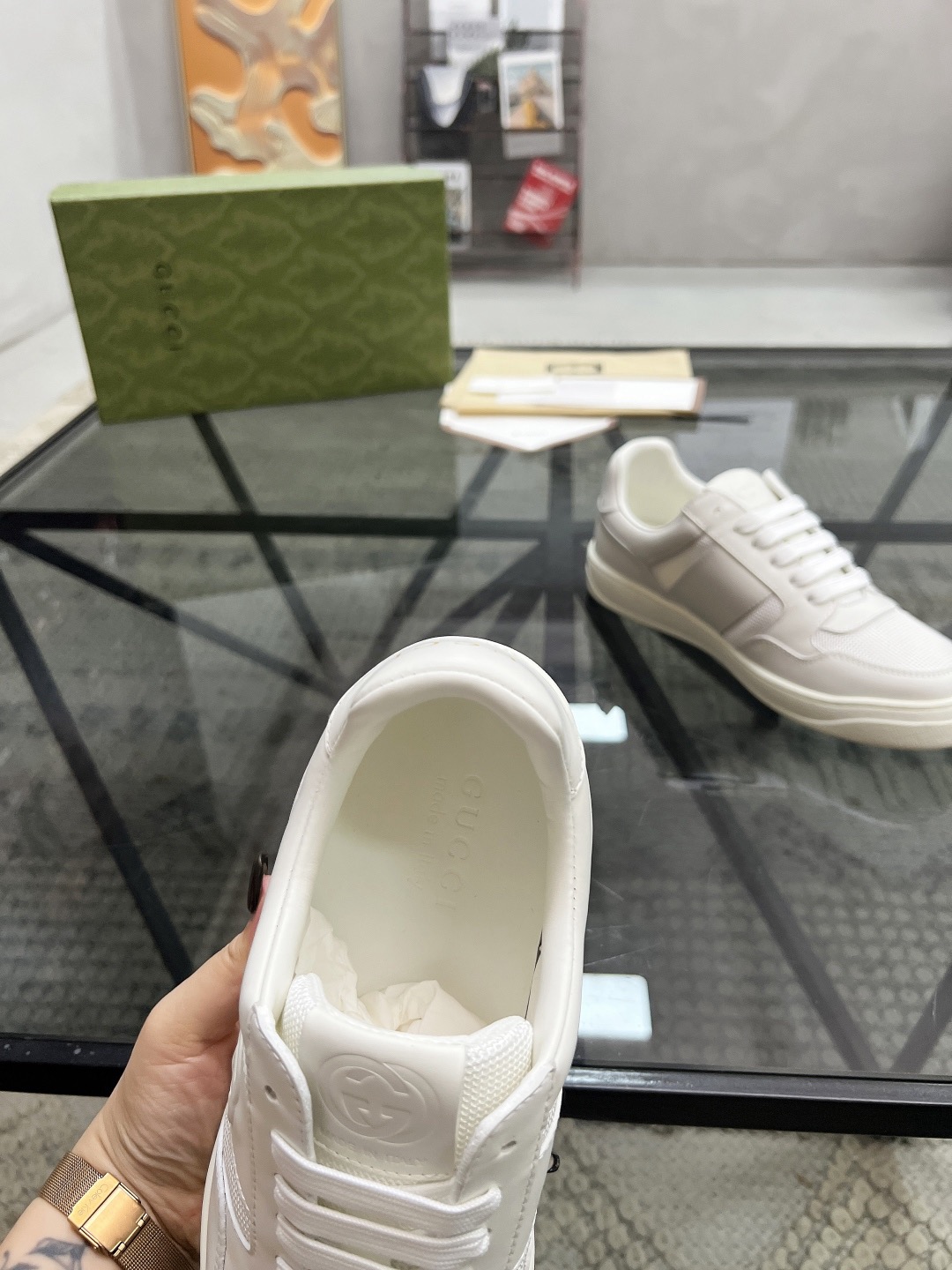 Men Women G*ucci Top quality 1:1 Sneaker size 35-46