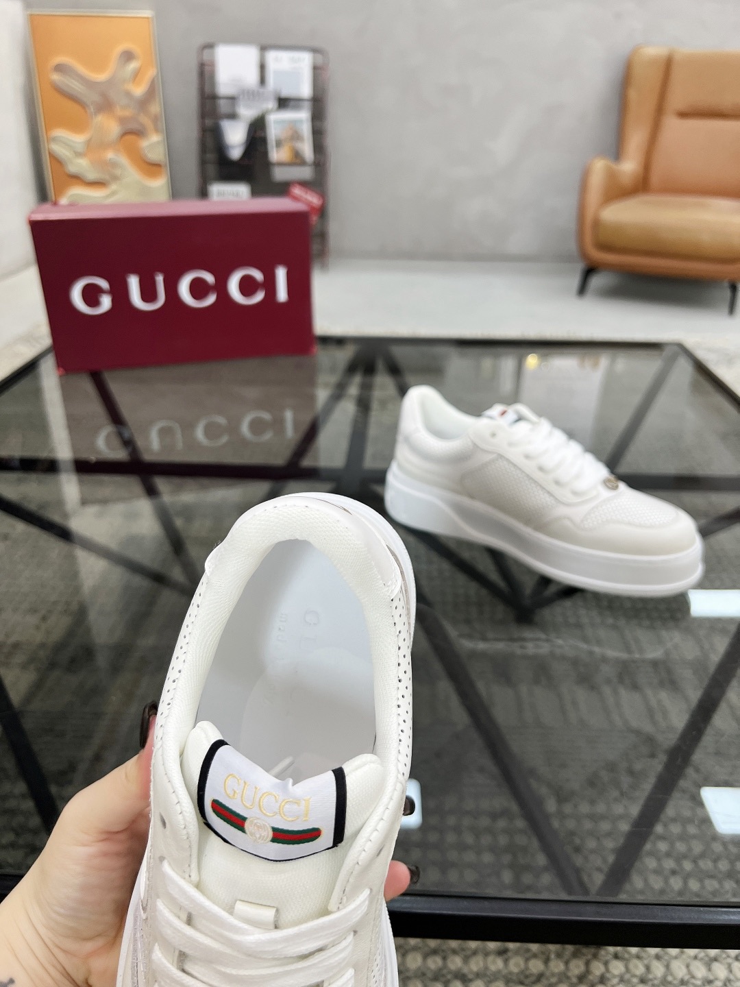 Men Women G*ucci Top quality 1:1 Sneaker size 35-46