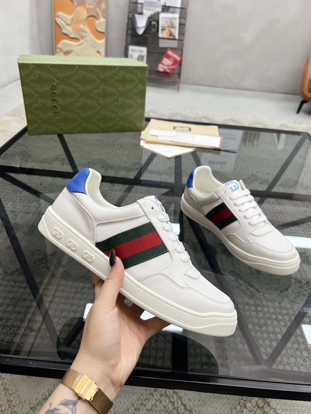 Men Women G*ucci Top quality 1:1 Sneaker size 35-46